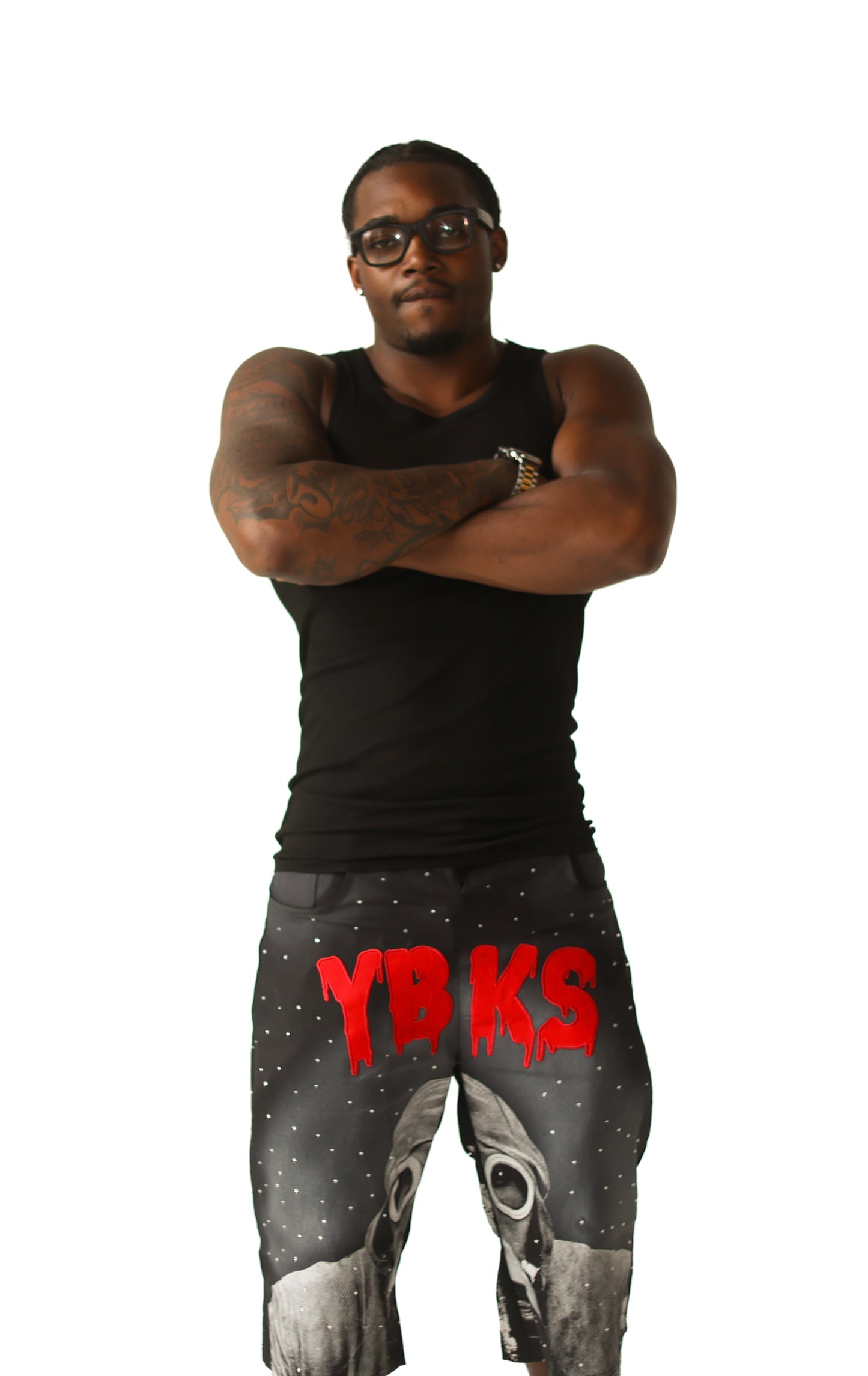YBKS® Reparations of War™ Denim (BLOODLINE RED)