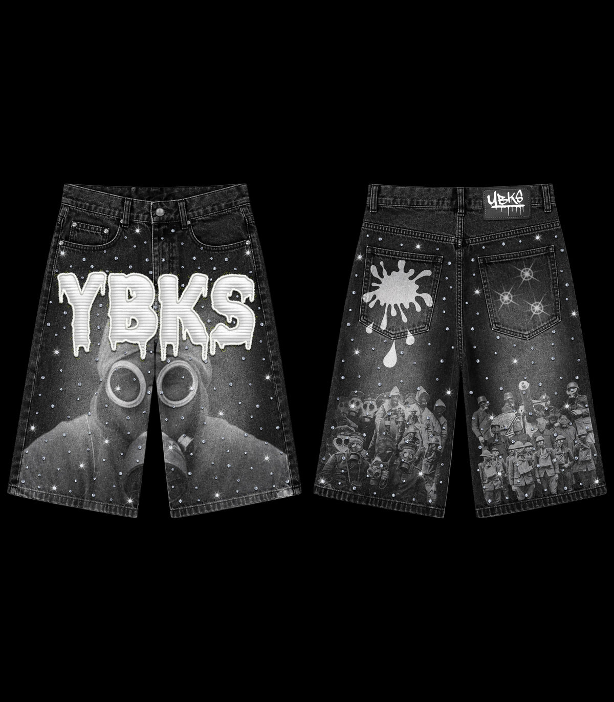 YBKS® Reparations of War™ Denim (COCAINE WHITE)