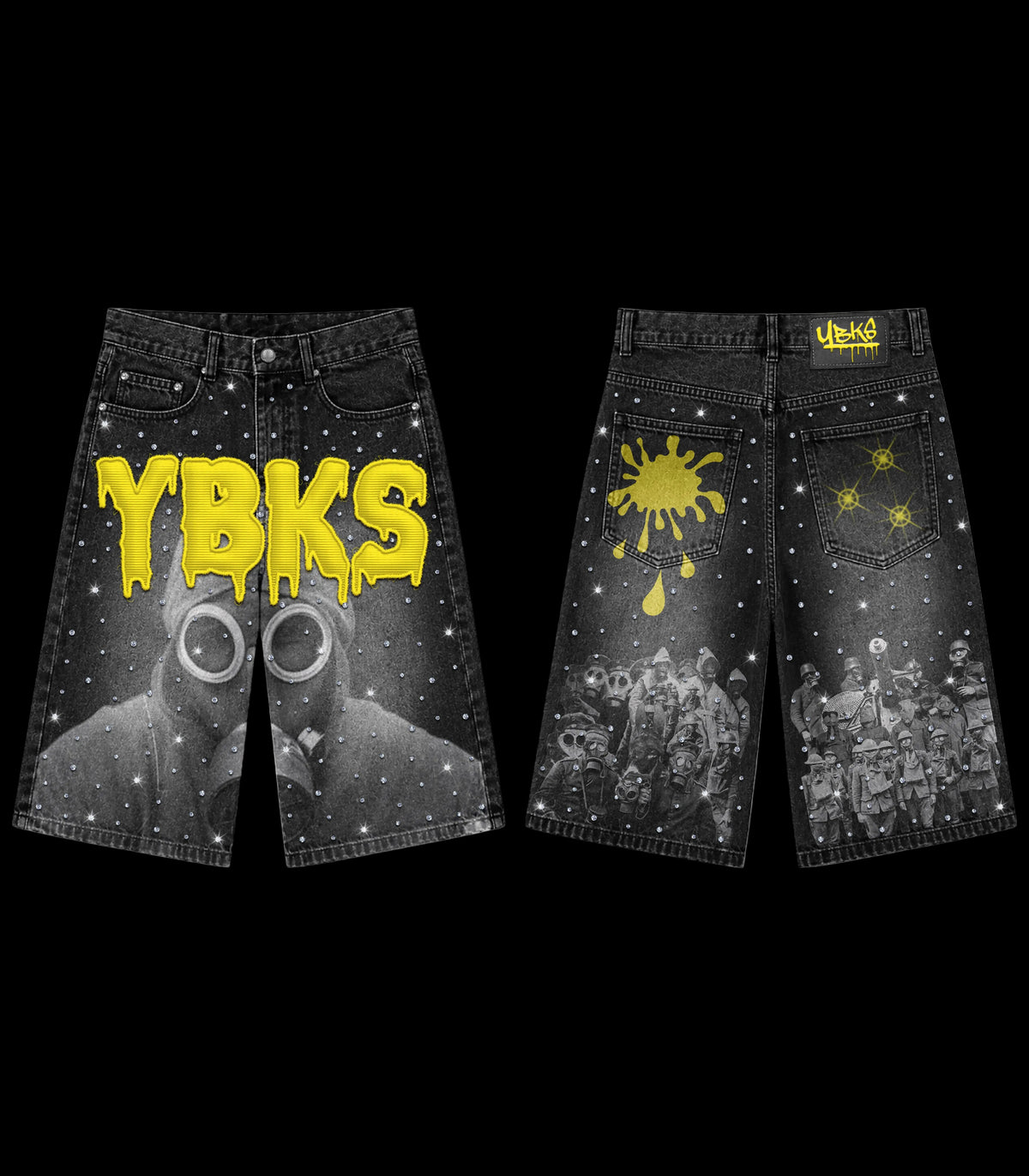 YBKS® Reparations of War™ Denim (YBKS YELLOW)