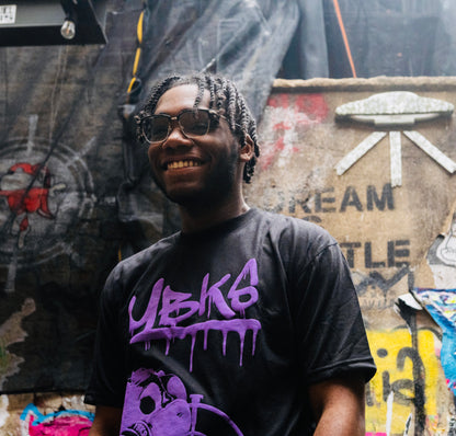(Black/Purple) YBKS T-SHIRT