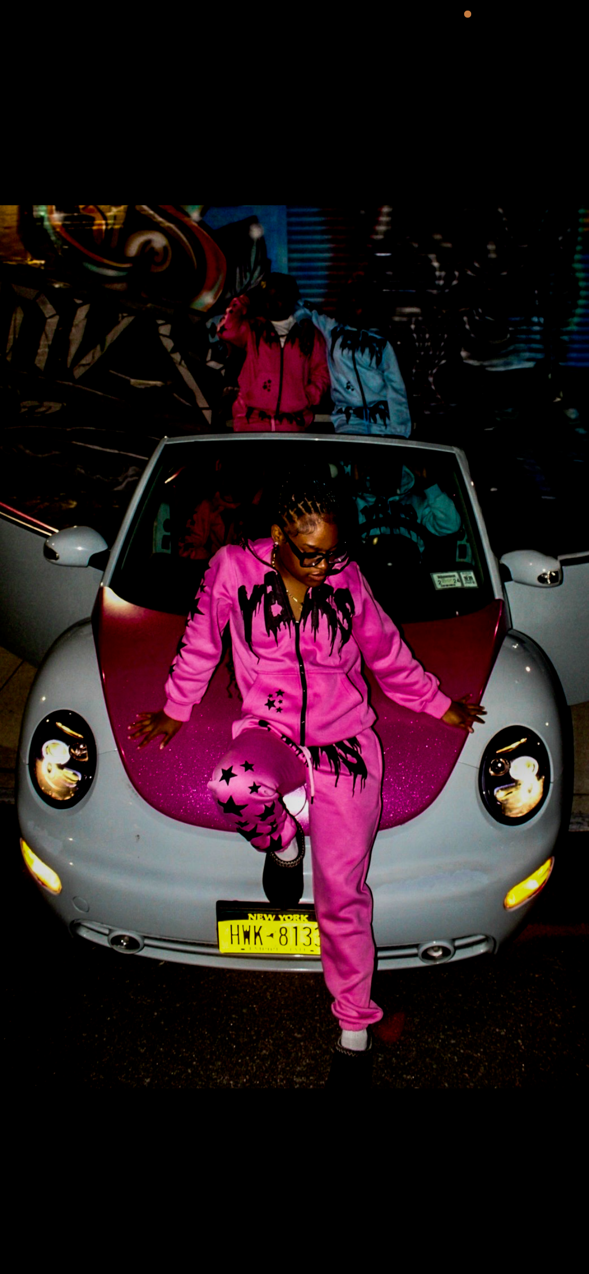 PINK YBKS HOODIE & SWEATPANTS