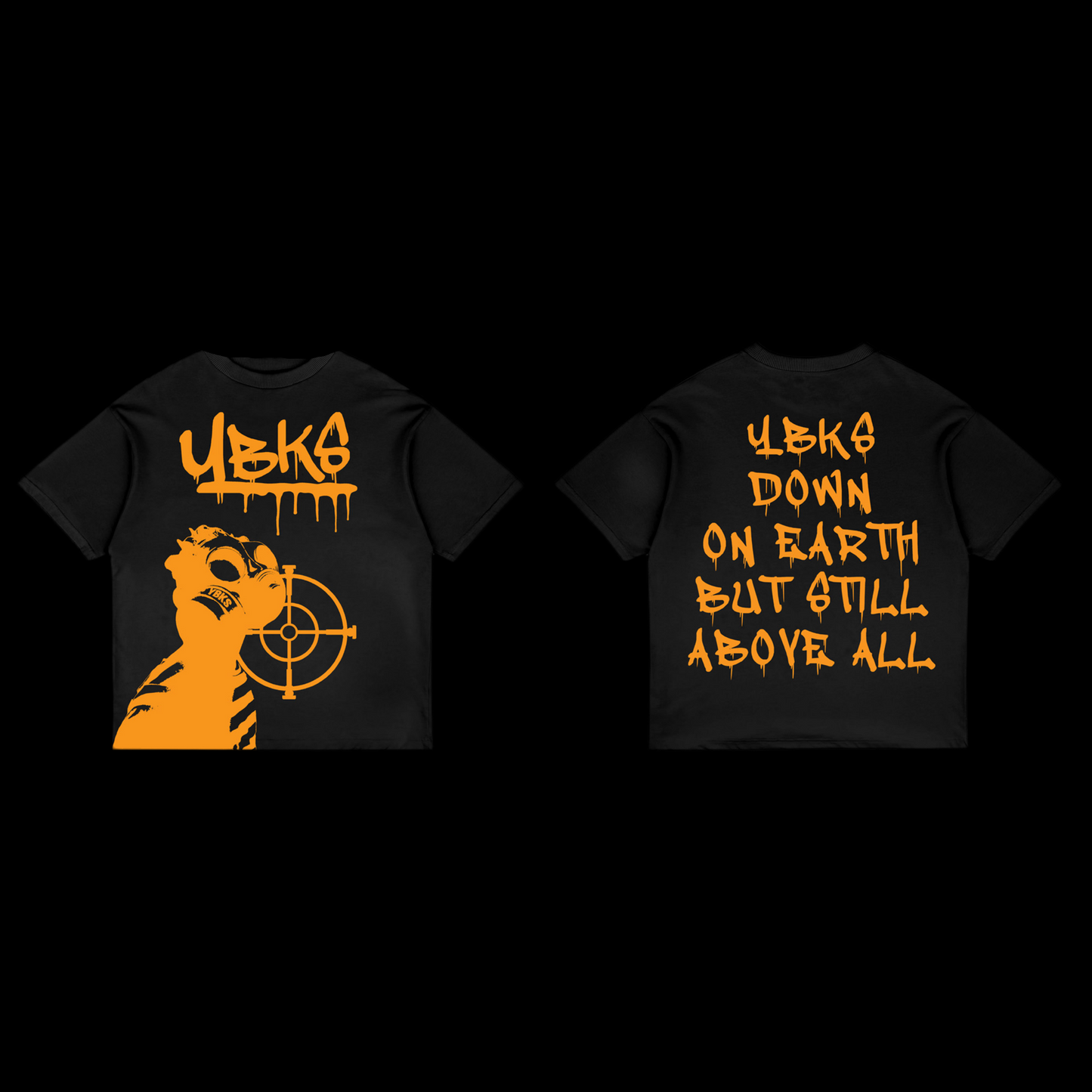 (Black/Orange) YBKS T-SHIRT