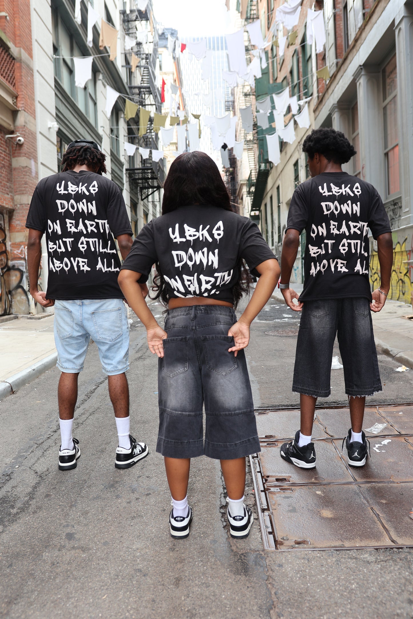 (Black/White) YBKS T-SHIRT