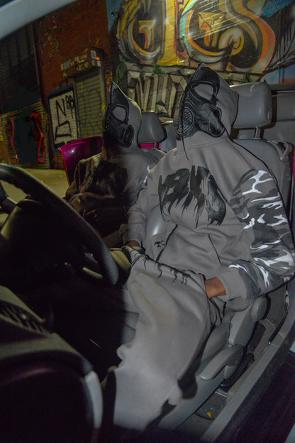 GREY YBKS HOODIE & SWEATPANTS