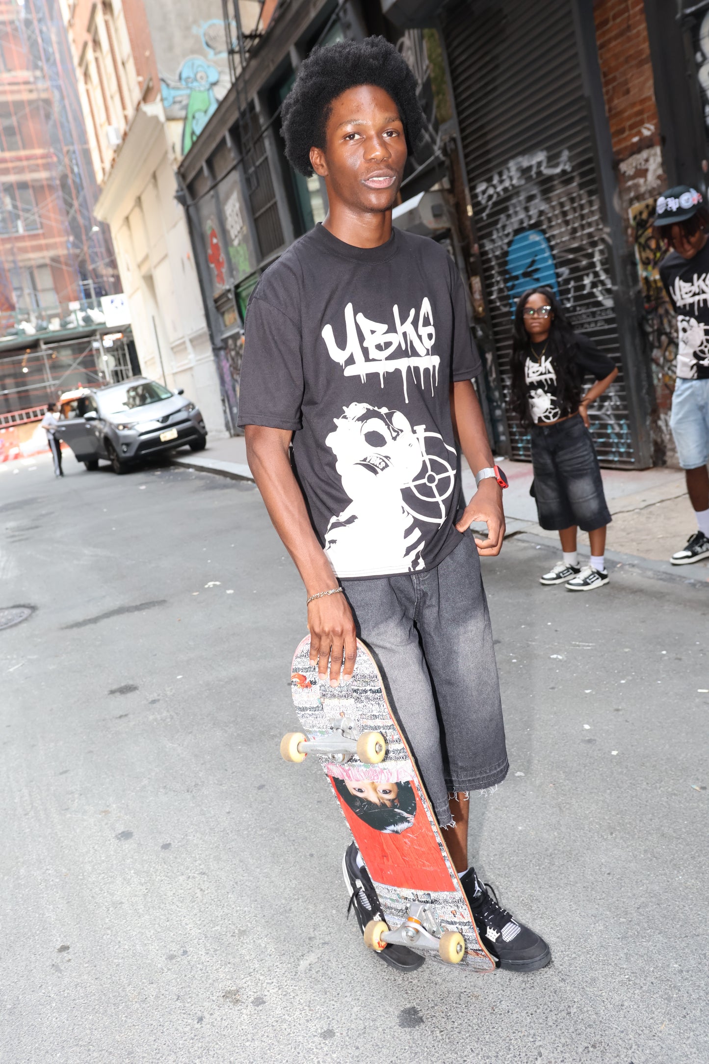 (Black/White) YBKS T-SHIRT