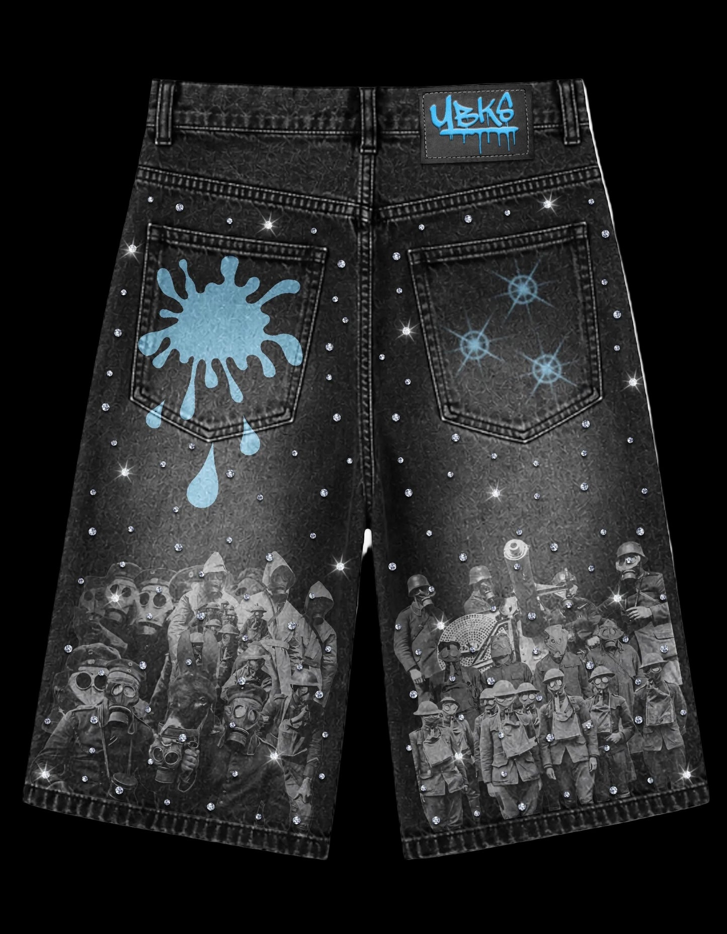 YBKS® Reparations of War™ Denim (COLD HEART BLUE)