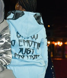 BLUE YBKS HOODIE & SWEATPANTS