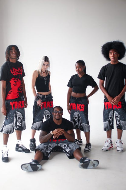 YBKS® Reparations of War™ Denim (BLOODLINE RED)