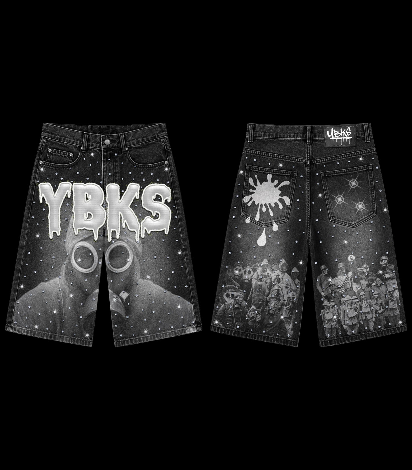 YBKS® Reparations of War™ Denim (COCAINE WHITE)