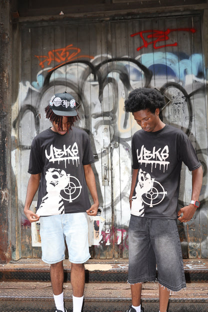(Black/White) YBKS T-SHIRT