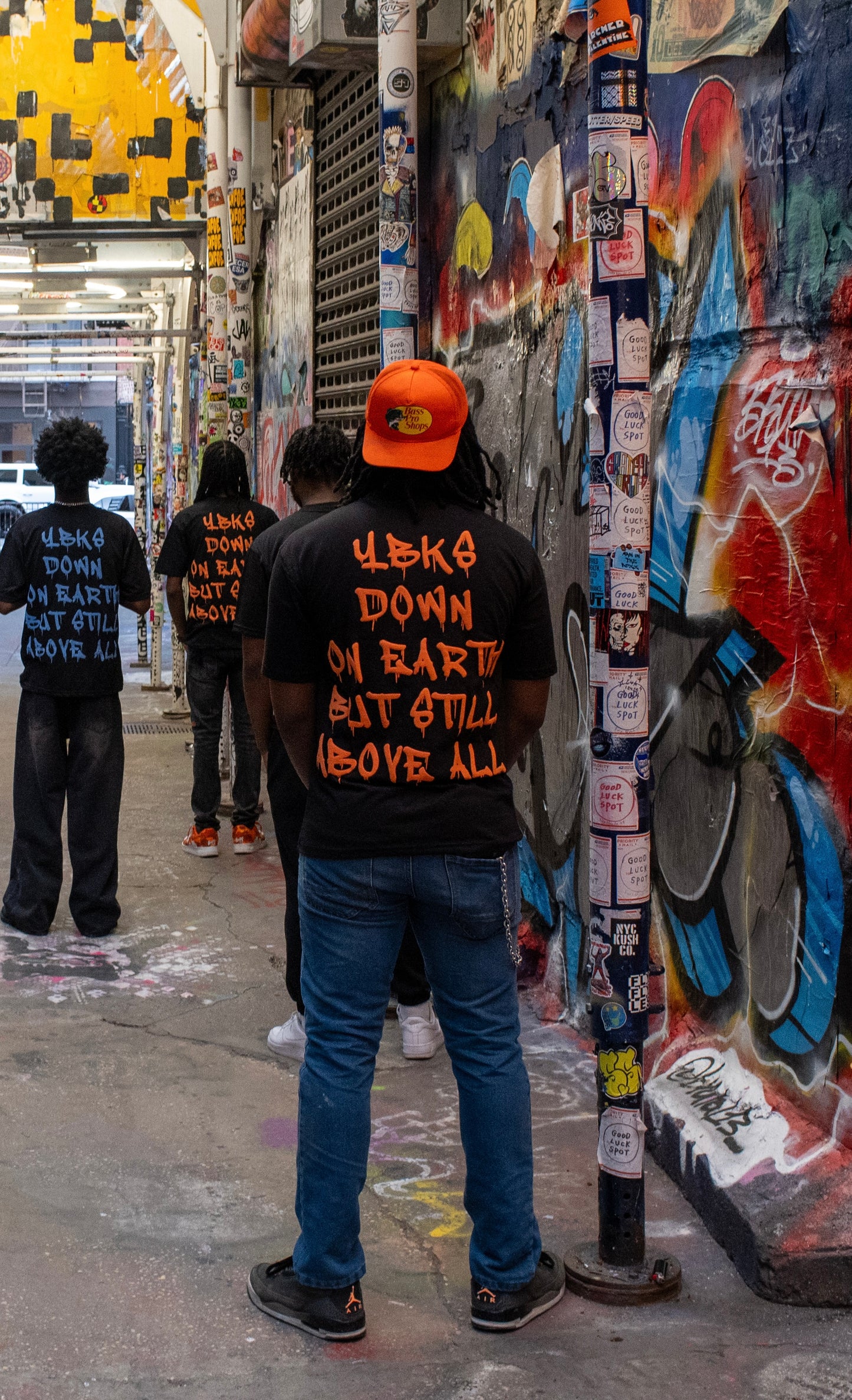 (Black/Orange) YBKS T-SHIRT
