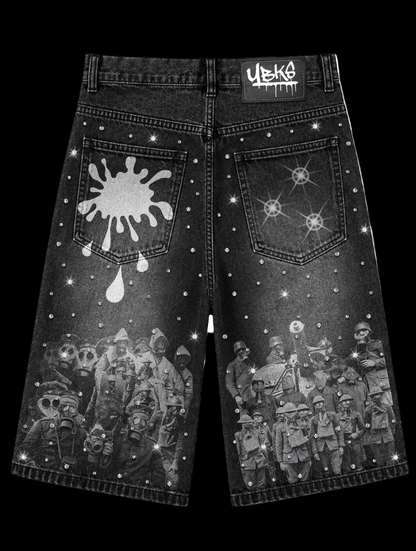 YBKS® Reparations of War™ Denim (COCAINE WHITE)