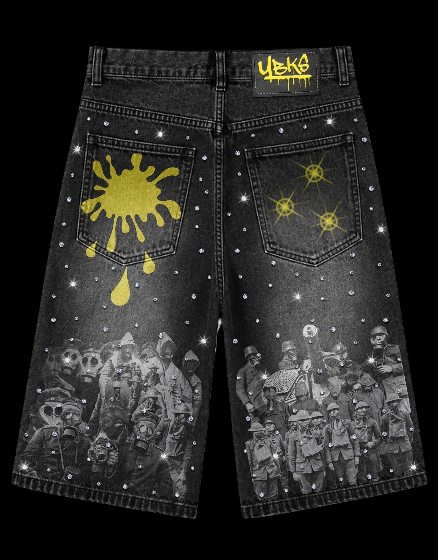 YBKS® Reparations of War™ Denim (YBKS YELLOW)