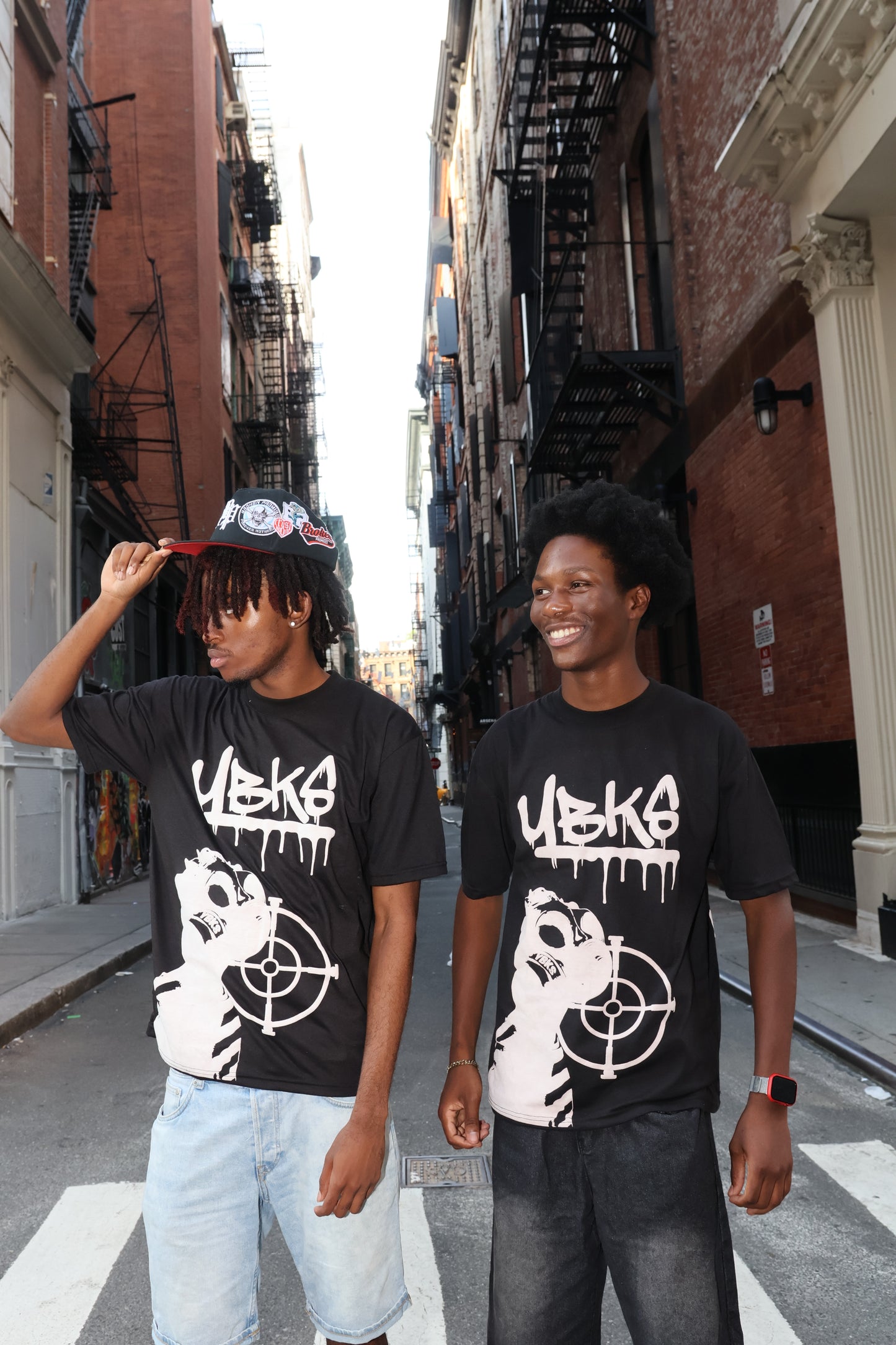 (Black/White) YBKS T-SHIRT