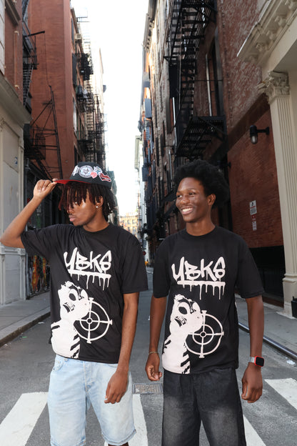 (Black/White) YBKS T-SHIRT