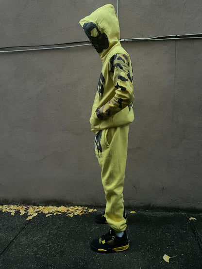 YELLOW YBKS HOODIE & SWEATPANTS