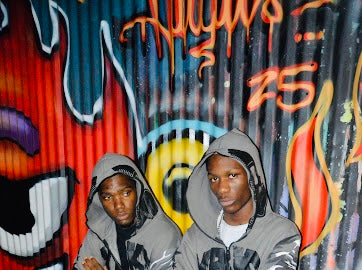 GREY YBKS HOODIE & SWEATPANTS