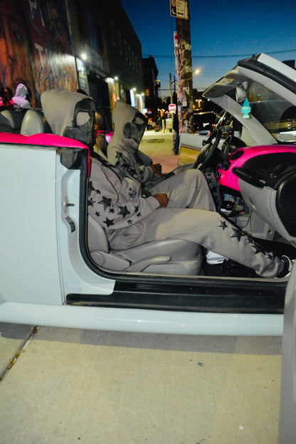 GREY YBKS HOODIE & SWEATPANTS