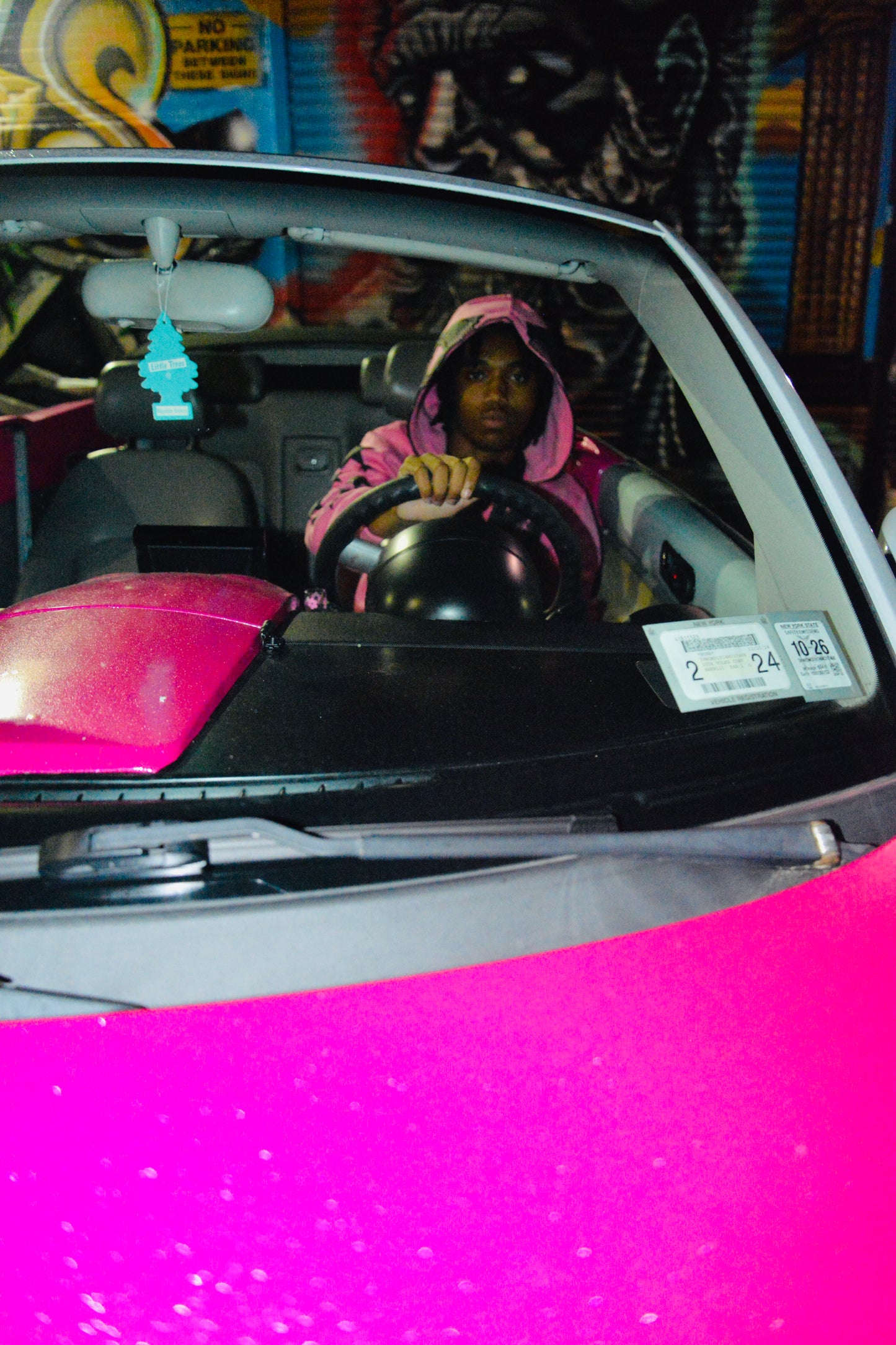 PINK YBKS HOODIE & SWEATPANTS