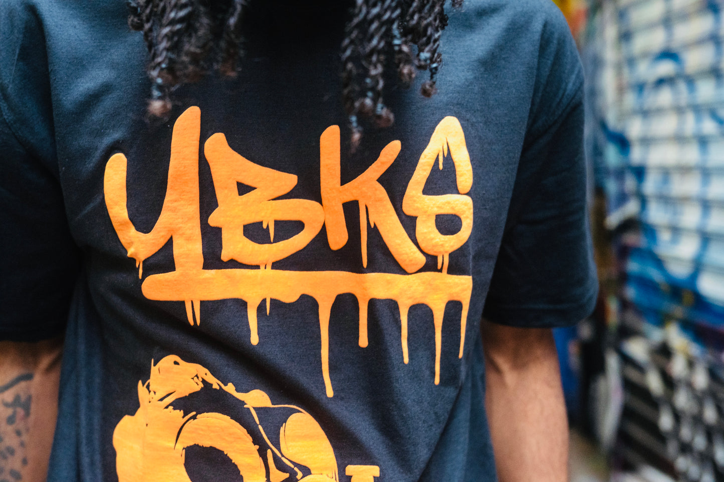 (Black/Orange) YBKS T-SHIRT