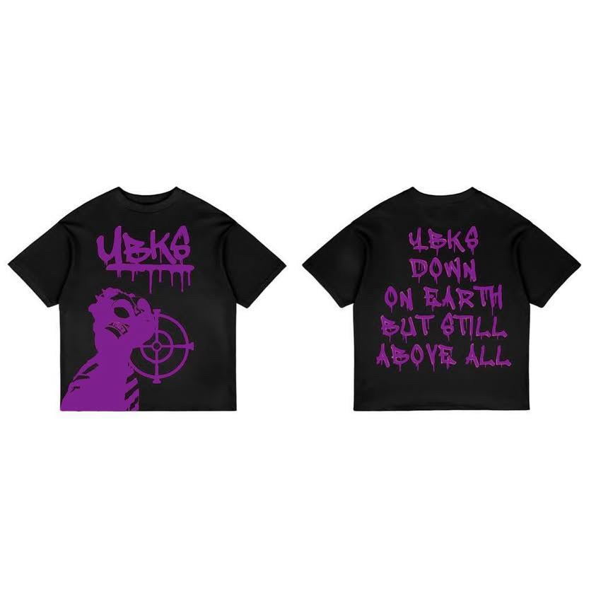 (Black/Purple) YBKS T-SHIRT