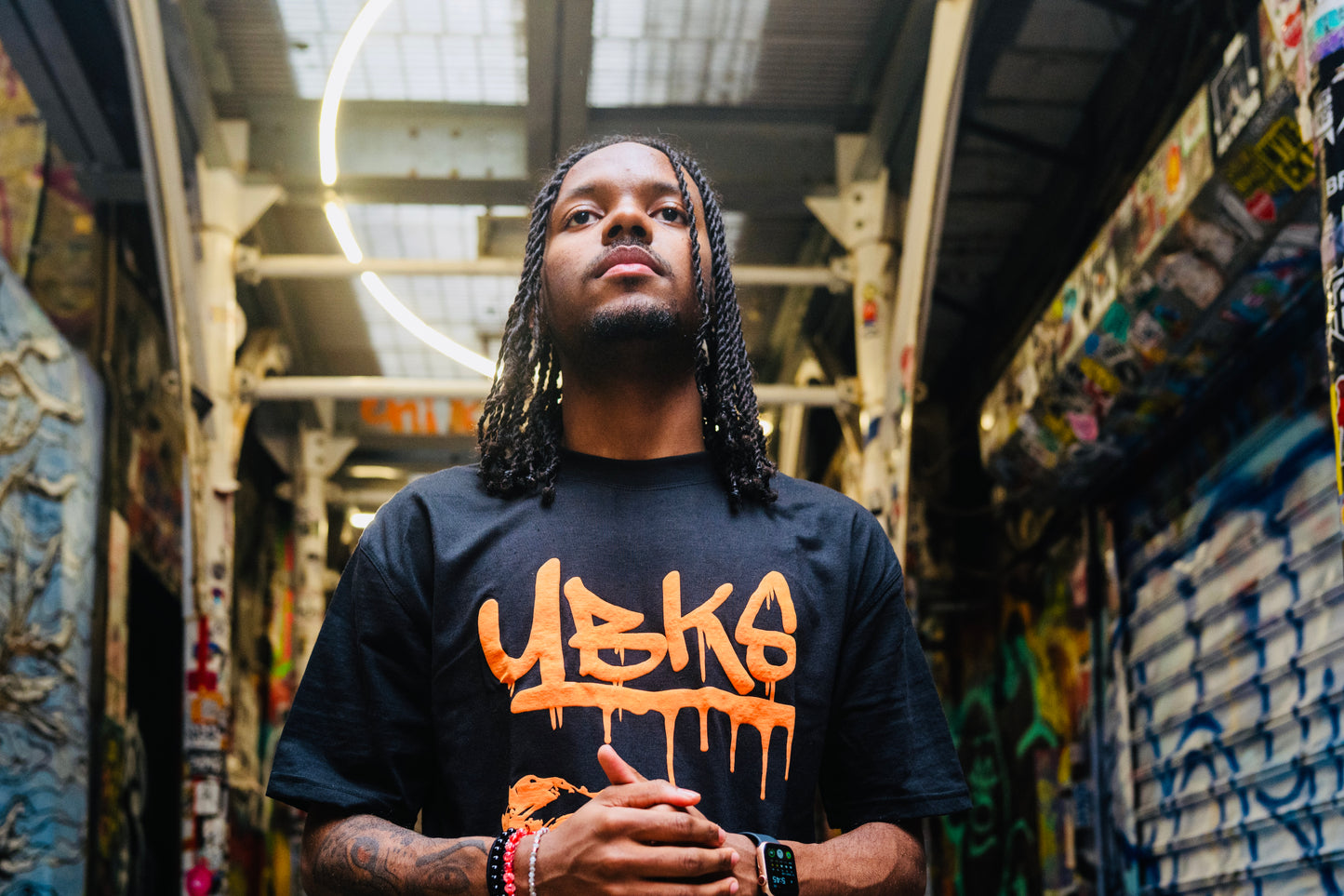 (Black/Orange) YBKS T-SHIRT