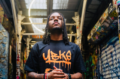 (Black/Orange) YBKS T-SHIRT