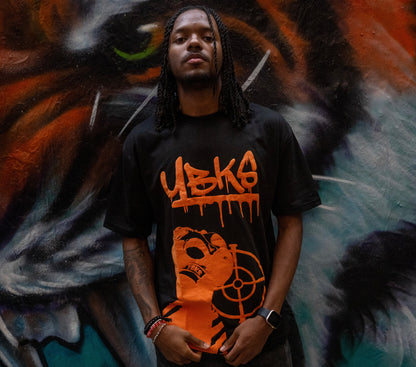(Black/Orange) YBKS T-SHIRT