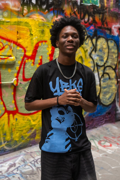 (Black/Carolina Blue) YBKS T-SHIRT