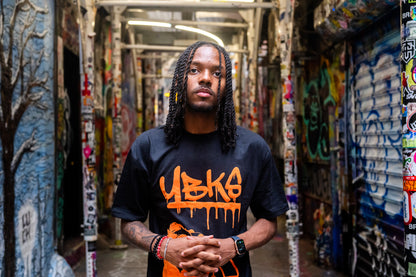 (Black/Orange) YBKS T-SHIRT