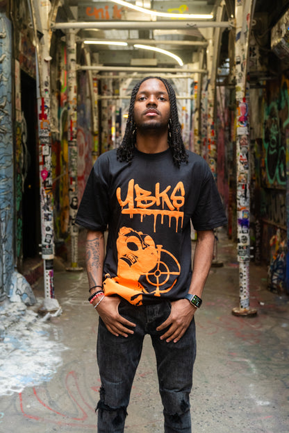 (Black/Orange) YBKS T-SHIRT